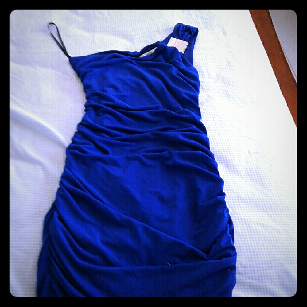 Blue dress